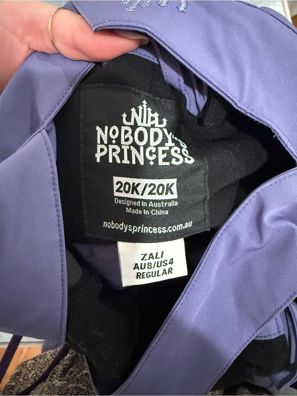 Nobody’s Princess Zali Bib